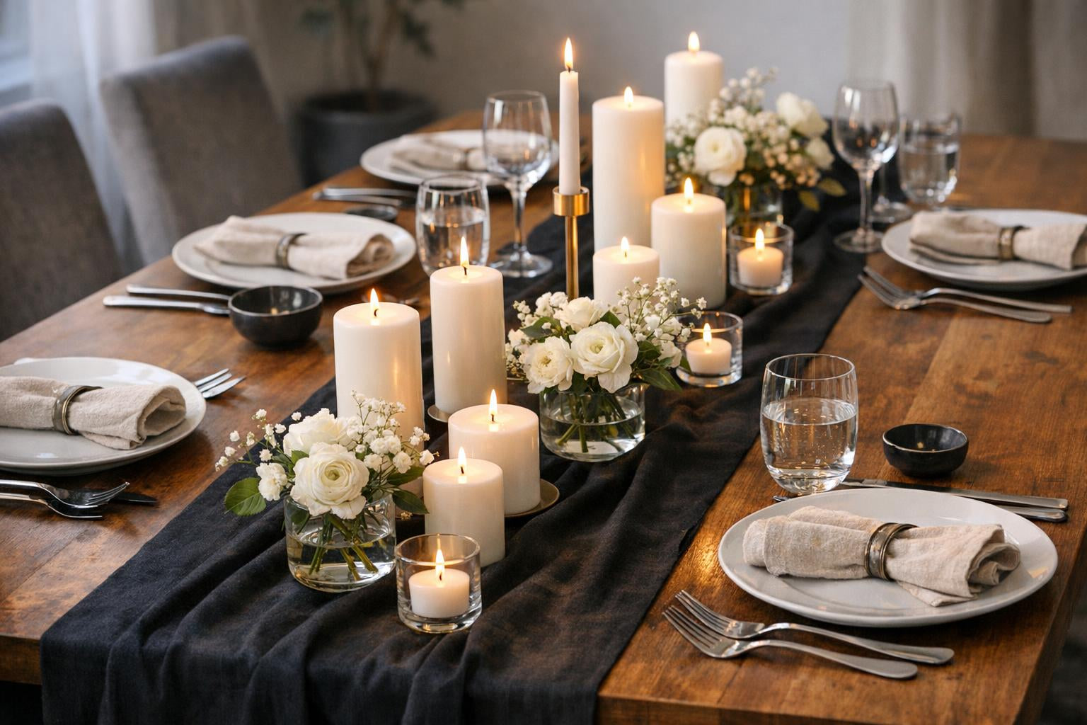Black Table Runner collection image