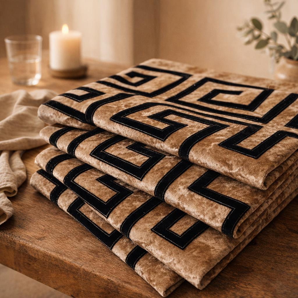 plaid-table-runner