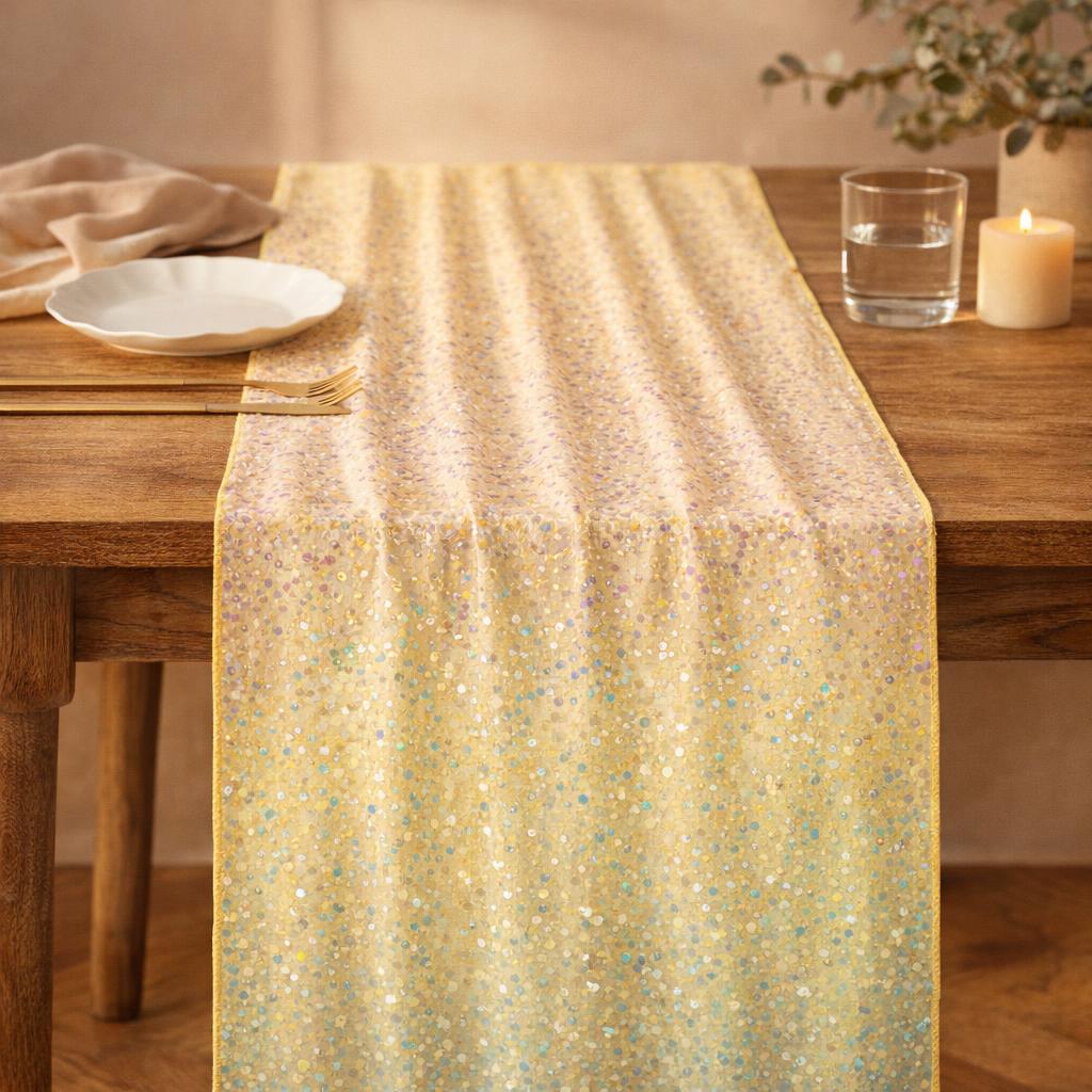 silver-sequin-table-runner