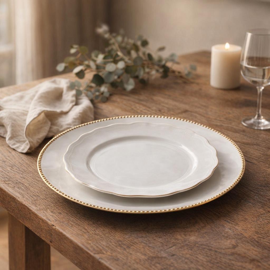 white-and-black-table-runner