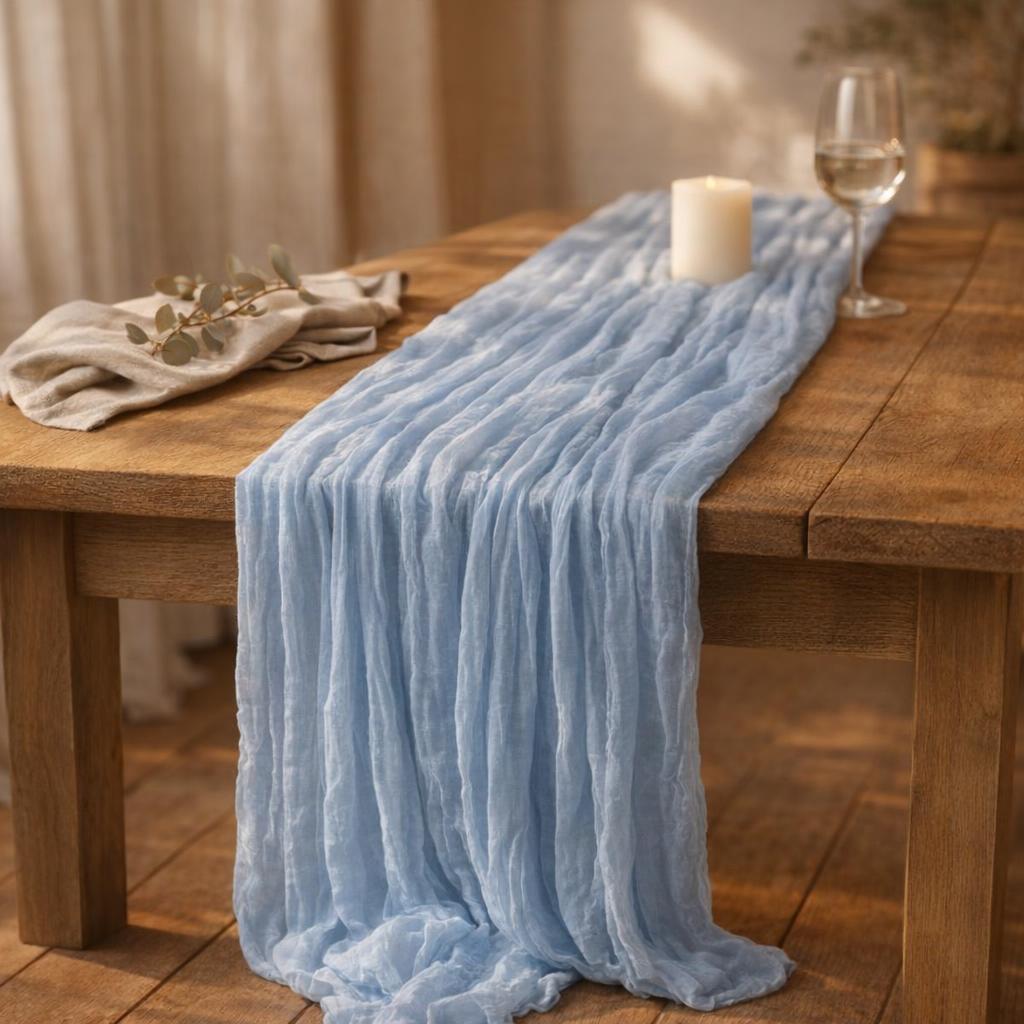 light-blue-runner-table