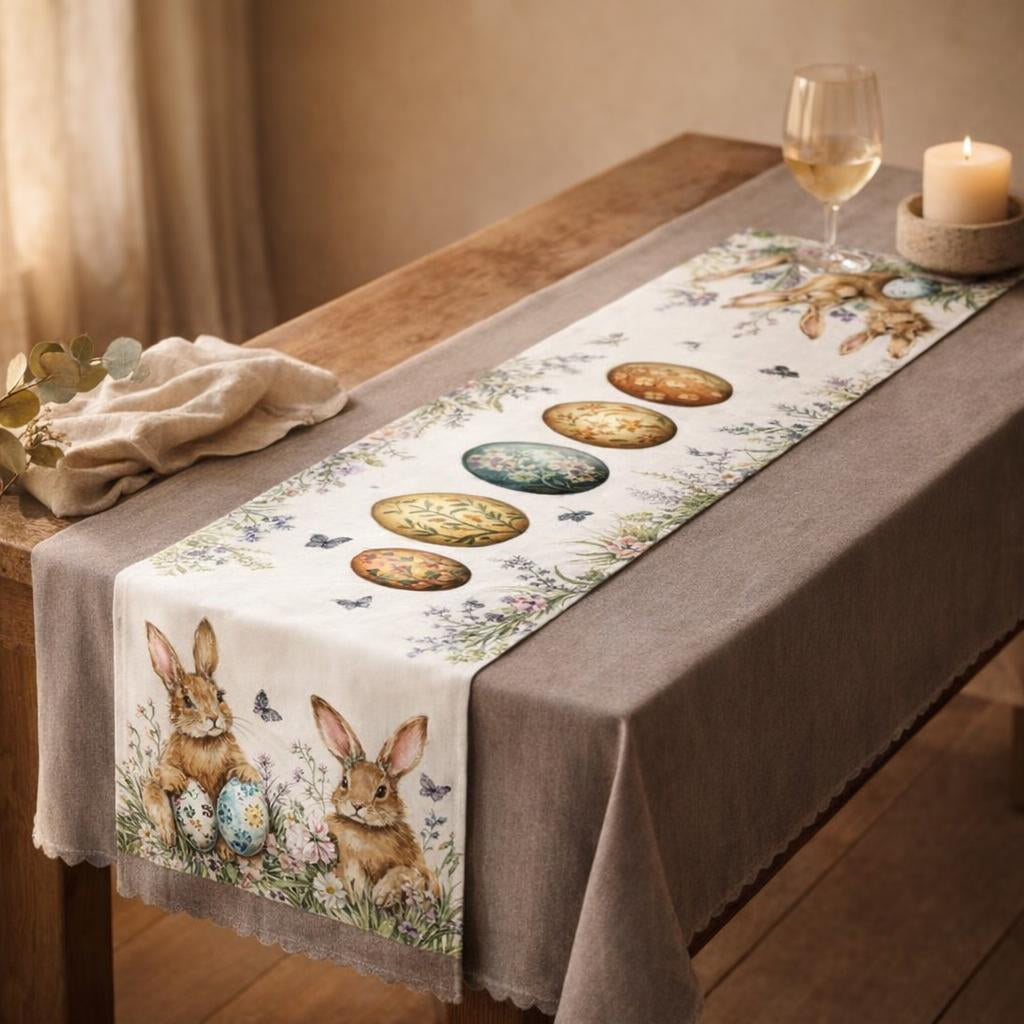 table-runner-easter