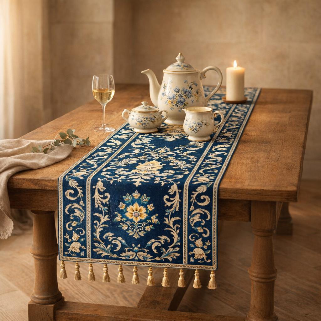 red-velvet-table-runner