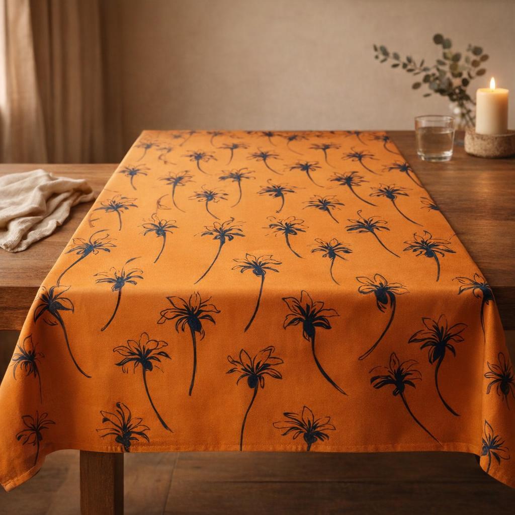 orange-table-runner