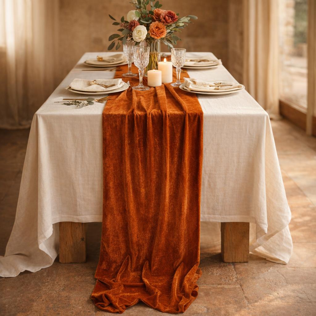 burgundy-table-runner