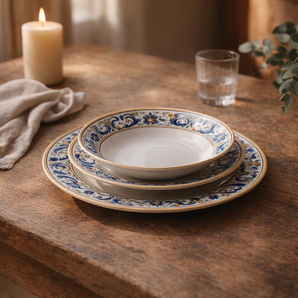 light-blue-runner-table