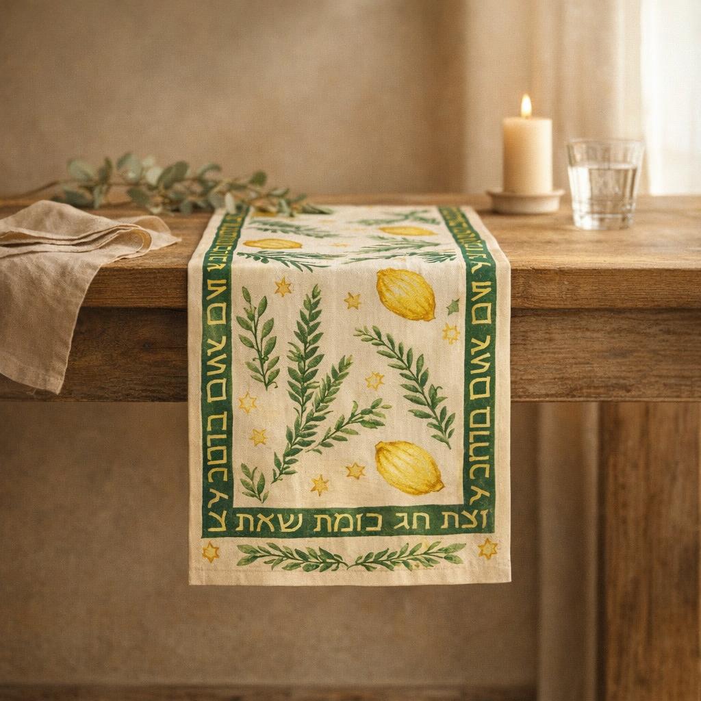 table-runner-on-dresser