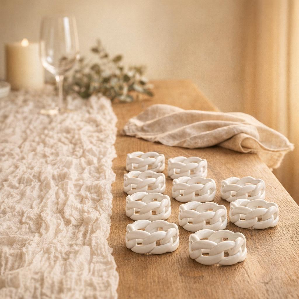 gold-cheesecloth-table-runner