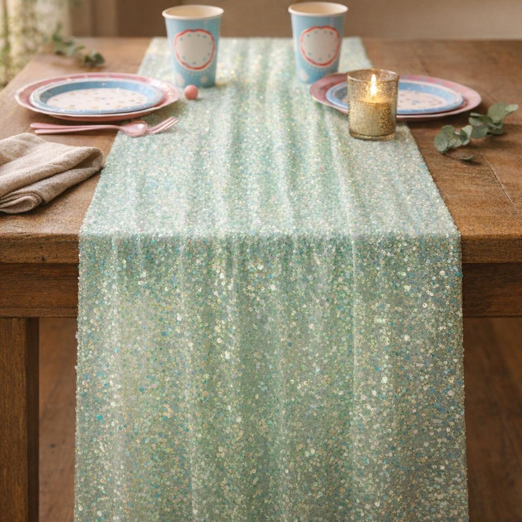 silver-sequin-table-runner