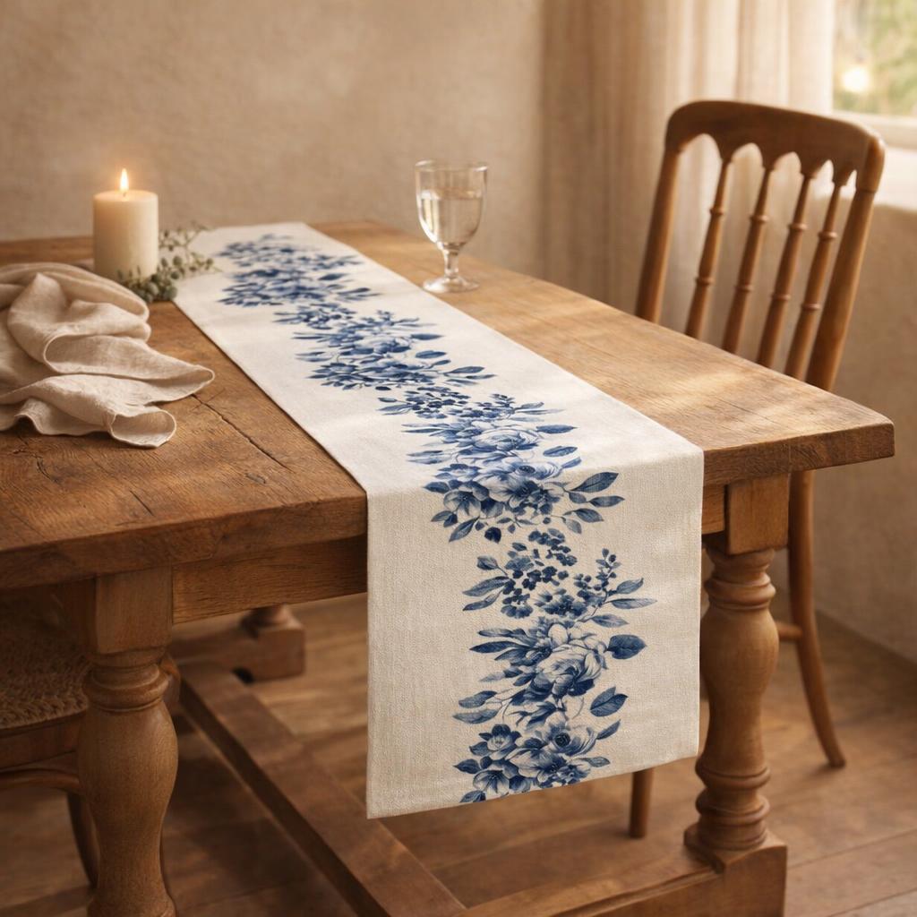 blue-gingham-table-runner
