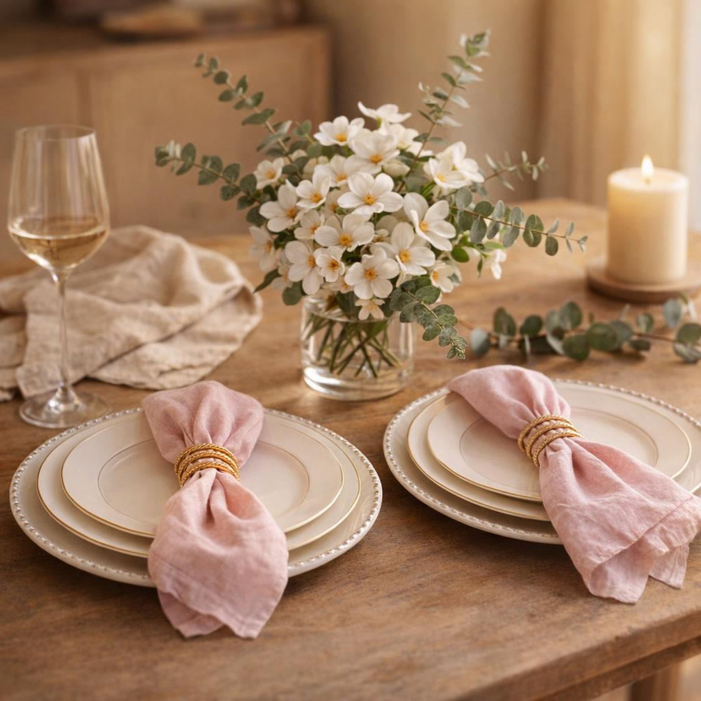 boho-cheesecloth-table-runner