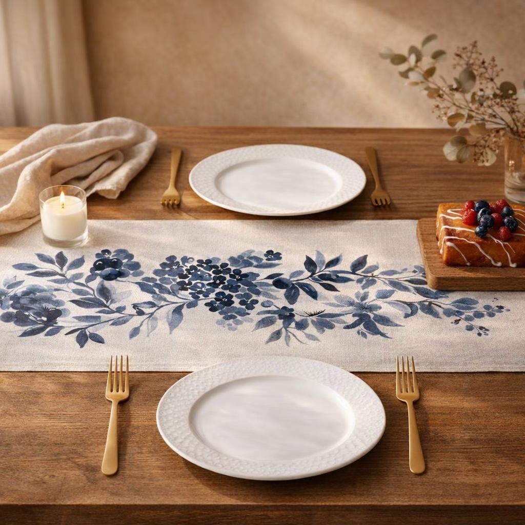 blue-gingham-table-runner