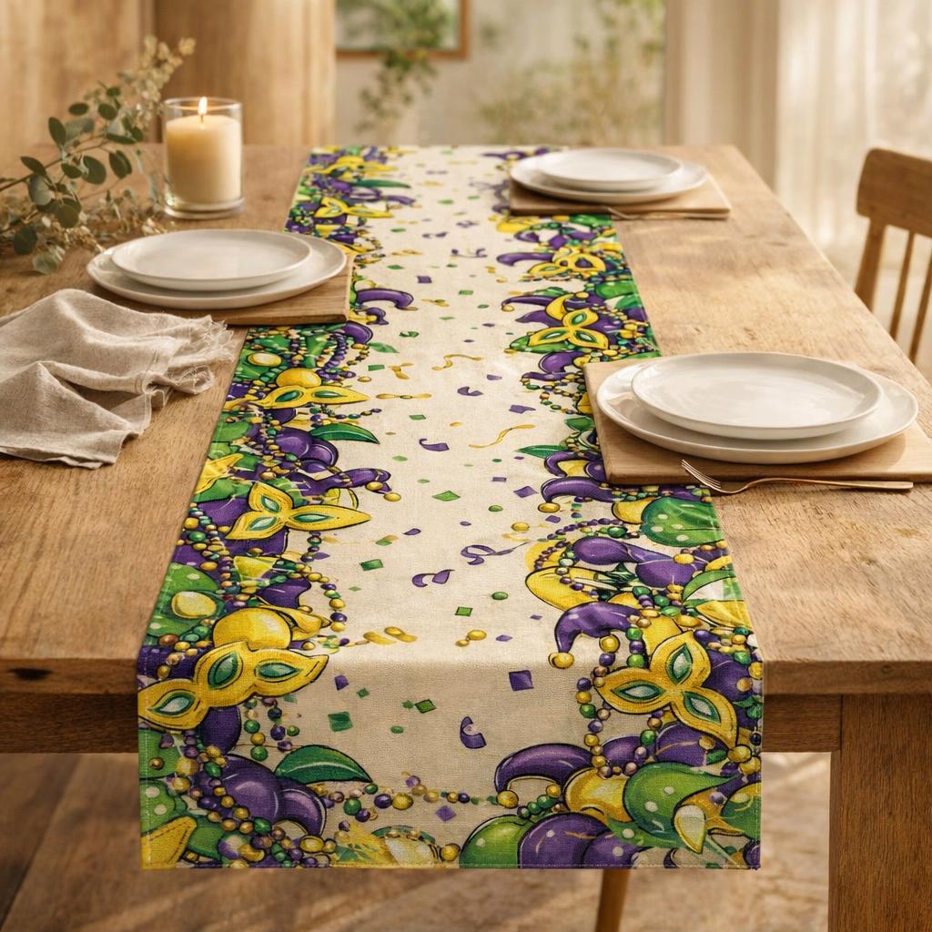 mardi-gras-table-runner